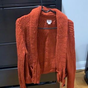 Orange sweater mossimo